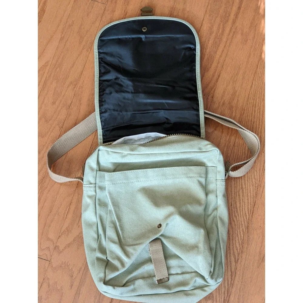 RARE Starbucks Coffee Master‎ Tasting Kit Messenger Bag Green 2004